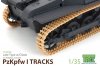 T-Rex Studio TR85003 PzKpfw I Tracks Late Type w/Cleats for Ausf.A/B 1/35